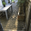 Before we began the original decking was rotten and dangerous