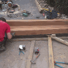 Deck under construction