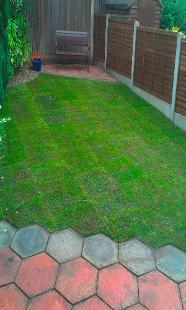 fence installed & turf layed in isle of dogs e14 central/east london