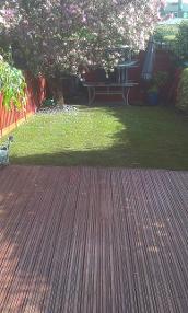 Turf layed in stoke newington n1 north london