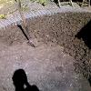 Ground cleared, soil turned over and aerated
